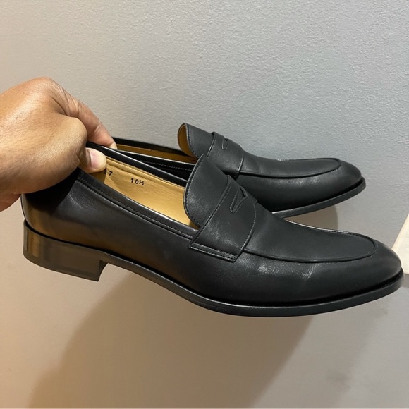 Brand New To Boot New York Classic Black Leather Loafers